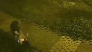 Girl Punched And Kicked By Drunk BF In Russia
