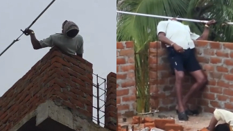 Two Workers Died On Spot After Contacting Live Wire