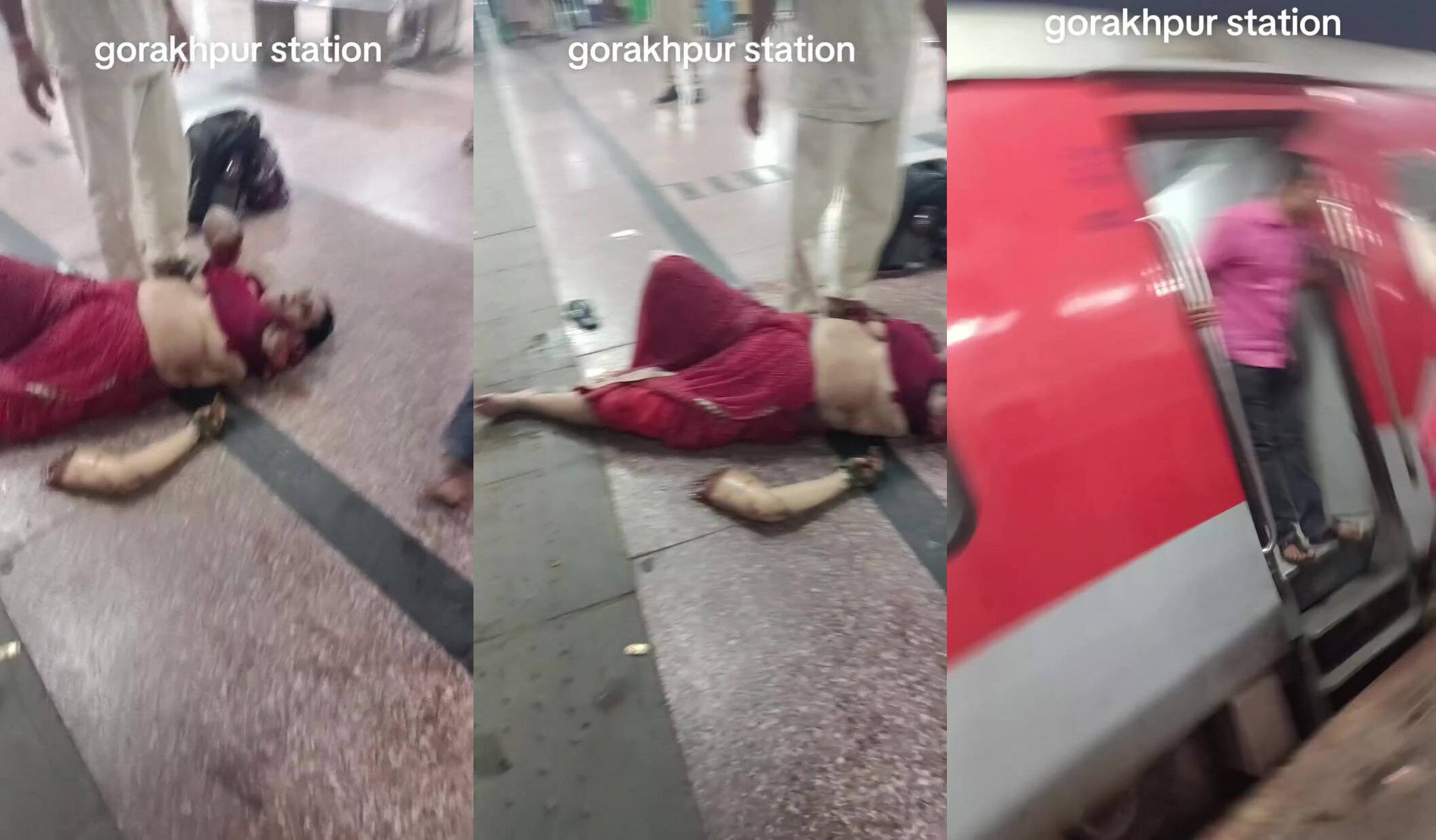 Woman seriously injured in train accident