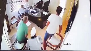 Armed attack man shot