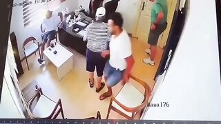 Armed attack man shot