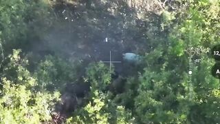 Ukrainian heals his leg at the wrong time.