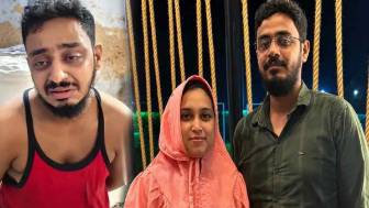 Man Caught Red Handed Stabbing His Wife To Death