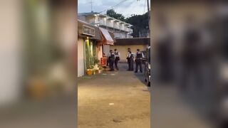 Japan: Knifeman Stabs Himself In Stomach After Being Shot By Police, Dies