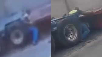 Worker Gets Crushed Between Two Trucks In Jamaica