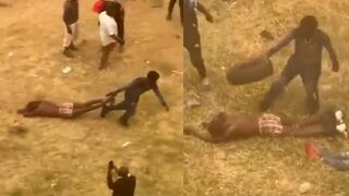 Ruthless Murder Of Two Thieves In Kenya {More Angles}