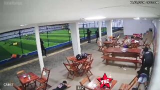 Gang Members Use Shotgun And Pistols To Execute Target Inside Sport Club In Brazil