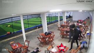 Gang Members Use Shotgun And Pistols To Execute Target Inside Sport Club In Brazil
