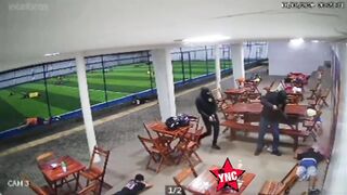 Gang Members Use Shotgun And Pistols To Execute Target Inside Sport Club In Brazil