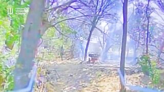 GUR officers destroy Russian soldiers and equipment