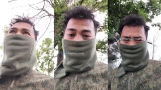 African mercenary hired by pedoruzzia cries after his motorcycle was destroyed by FPV