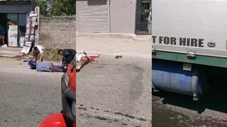 2 dead with leg ripped off