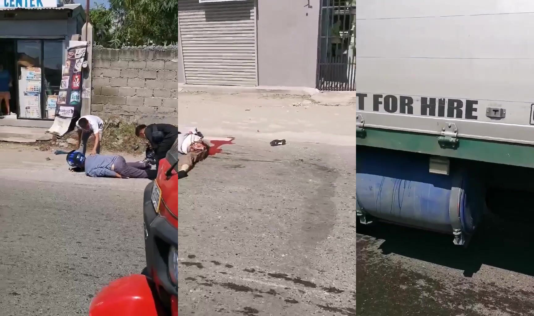 2 dead with leg ripped off