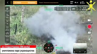Calm and relaxed Ukrainian vs Drone