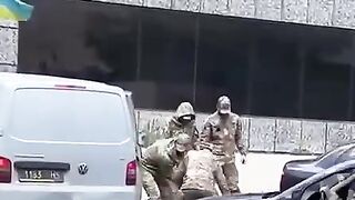 Mass kidnapping of men for the war  in Ukraine