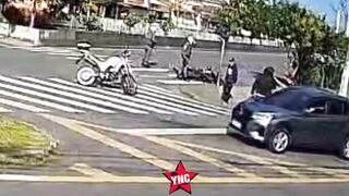 Police Officers Interrupt Robbery In Progress Killing Both Hijackers