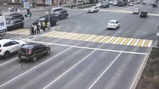 Car Plows Into Group Of Pedestrians