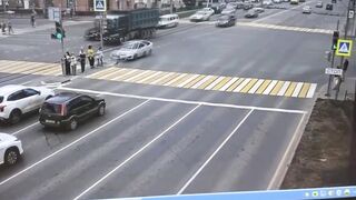 Car Plows Into Group Of Pedestrians