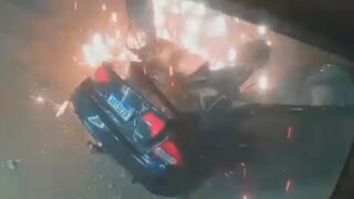 Driver Had No Chance To Survive This Crash