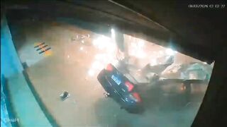 Driver Had No Chance To Survive This Crash