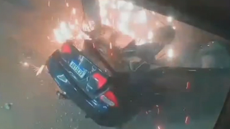 Driver Had No Chance To Survive This Crash