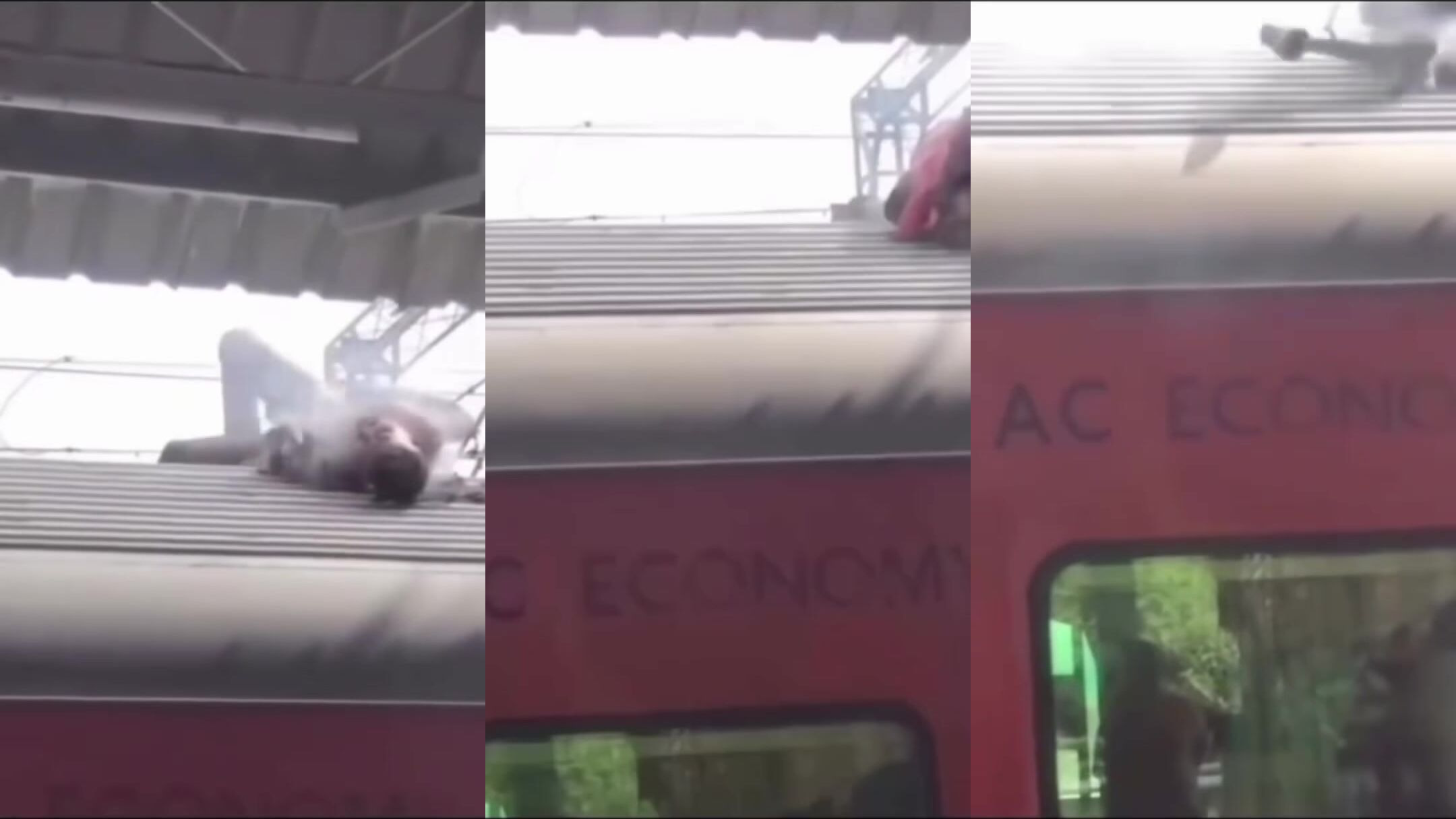 Terrible Death Of A Train Surfer
