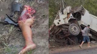 Three Killed Following Collision Between Truck, Car And Motorcycle