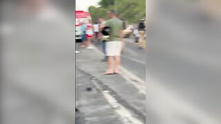 Three Killed Following Collision Between Truck, Car And Motorcycle