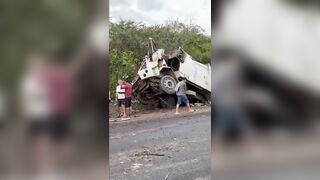 Three Killed Following Collision Between Truck, Car And Motorcycle