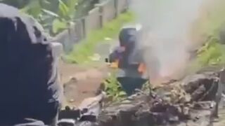 Gang Members Ambush Police Truck In Haiti