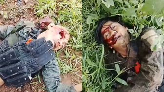 Los Chapitos Film Rivals They Killed During Battle In Sinaloa