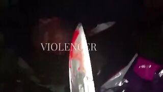 Homeless Dude Tortured, Beaten & Brutally Stabbed To Death By Crazy Fucker