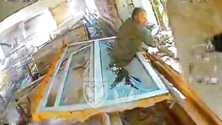 Just a casual katsap, who struck in a window and got strike from FPV