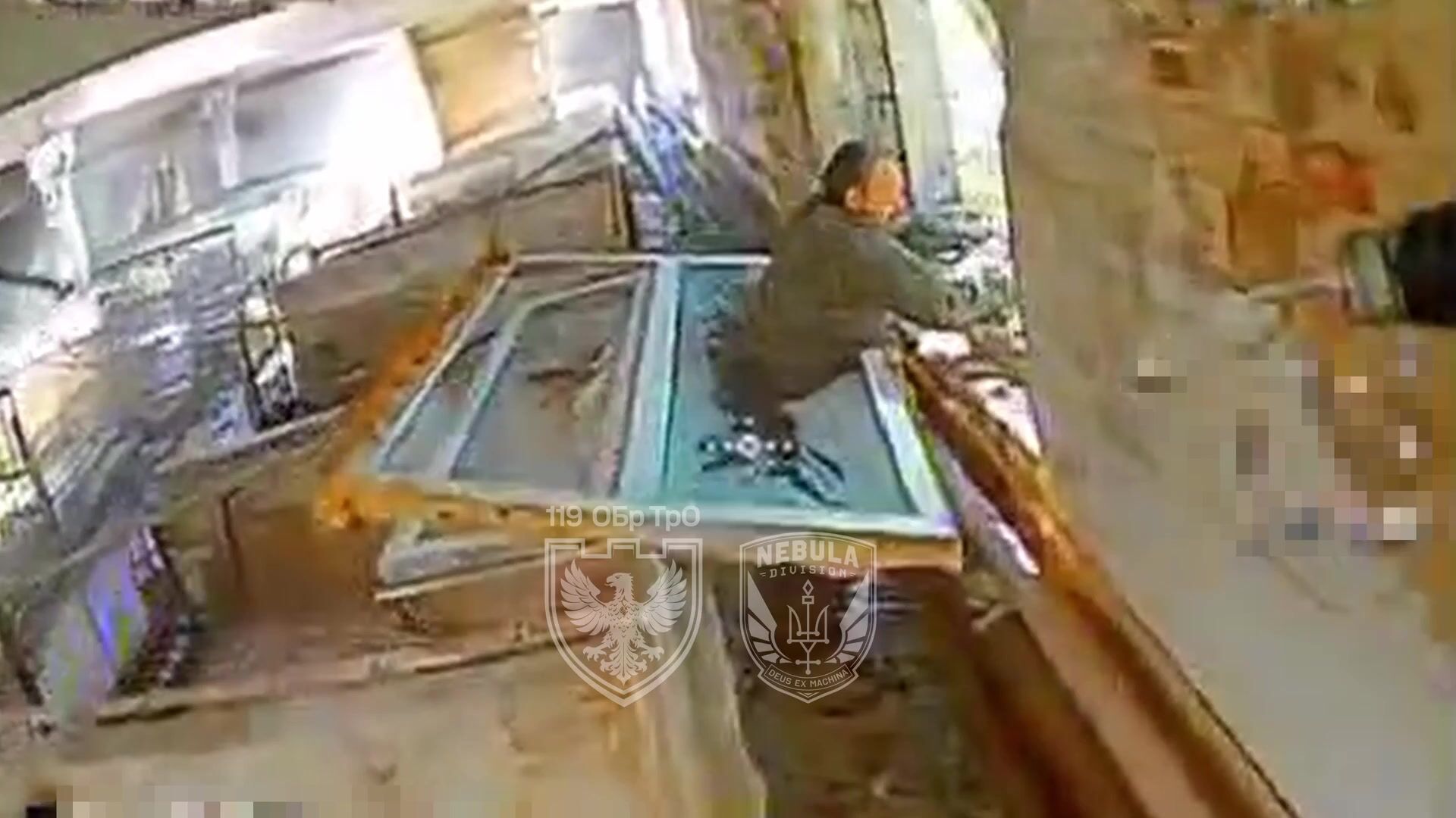 Just a casual katsap, who struck in a window and got strike from FPV
