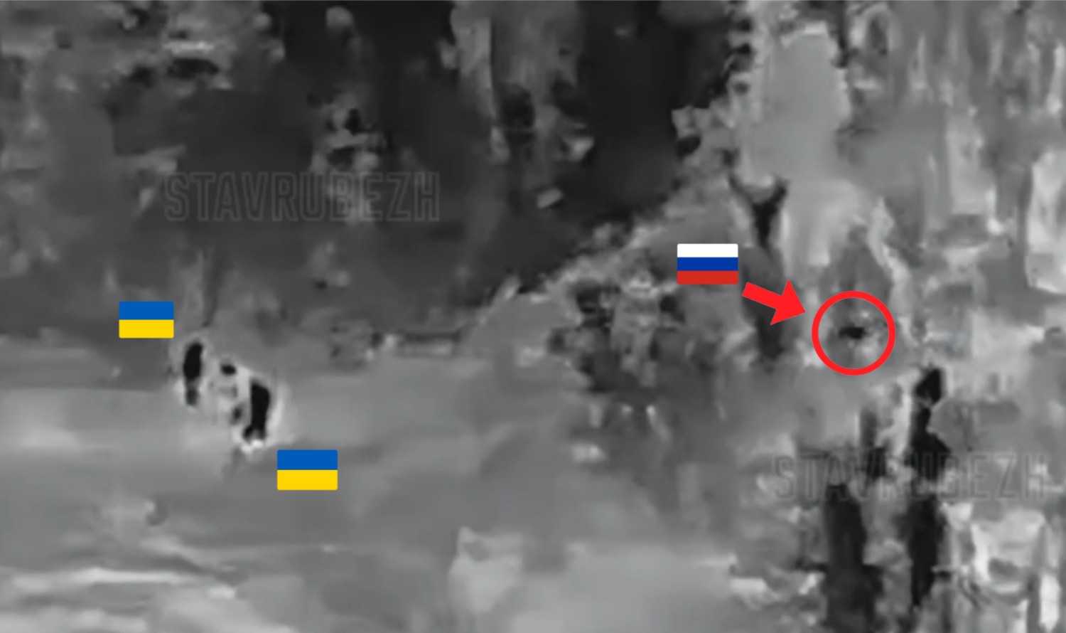 Ukrainians killed while picking up a delivery.