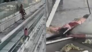 Suicidal Man Survives After Falling From 33RD Floor In Malaysia