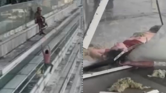 Suicidal Man Survives After Falling From 33RD Floor In Malaysia