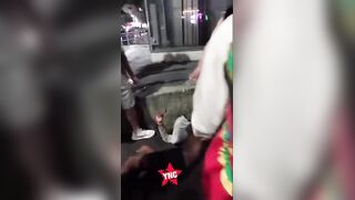 Beaten By Delivery Riders Phone Thief Squeals like a Pig