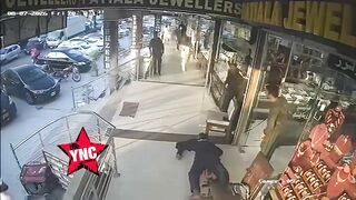Jewelry Security Guard Accidentally Shoots Himself In The Head, Dies On Spot