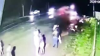 Speeding Driver Hits Eight In Chile, One Dead