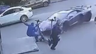 Son of Billionaire Crashes Lamborghini Into Home, Injures War Veteran on Crutches