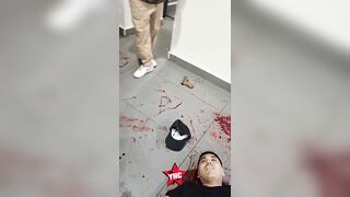 Sicarios Open Fire Inside Taco Restaurant In Mexico Killing Two (CCTV+Aftermath)