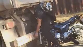Another Biker Met A Parked Truck And Died