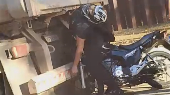 Another Biker Met A Parked Truck And Died