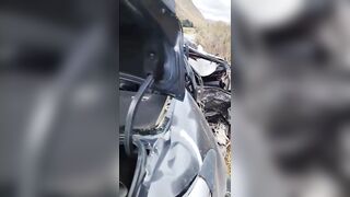 Moment Of Deadly Crash In Peru