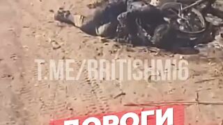 More burned ruzzian invaders lying along the roads, more!