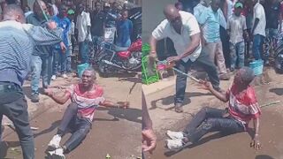Elderly Man Caught Stealing From Vendors