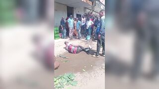 Elderly Man Caught Stealing From Vendors