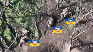 Ukrainian watches his 3 friends die.