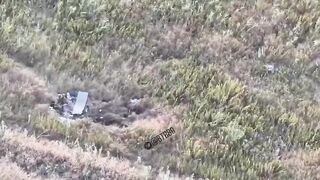 Ukrainian just wakes up and gets hit by a Rus drone.